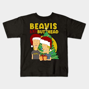 beavis christmas Kids T-Shirt